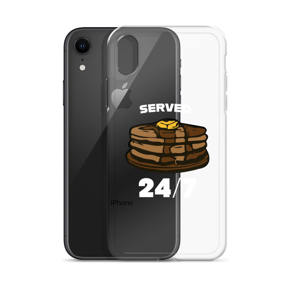 Served 24/7 - iPhone (clear)