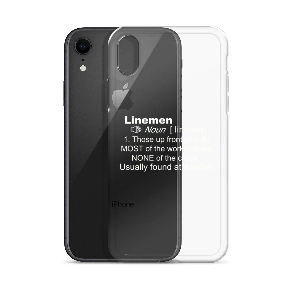 Linemen Definition - iPhone (clear)