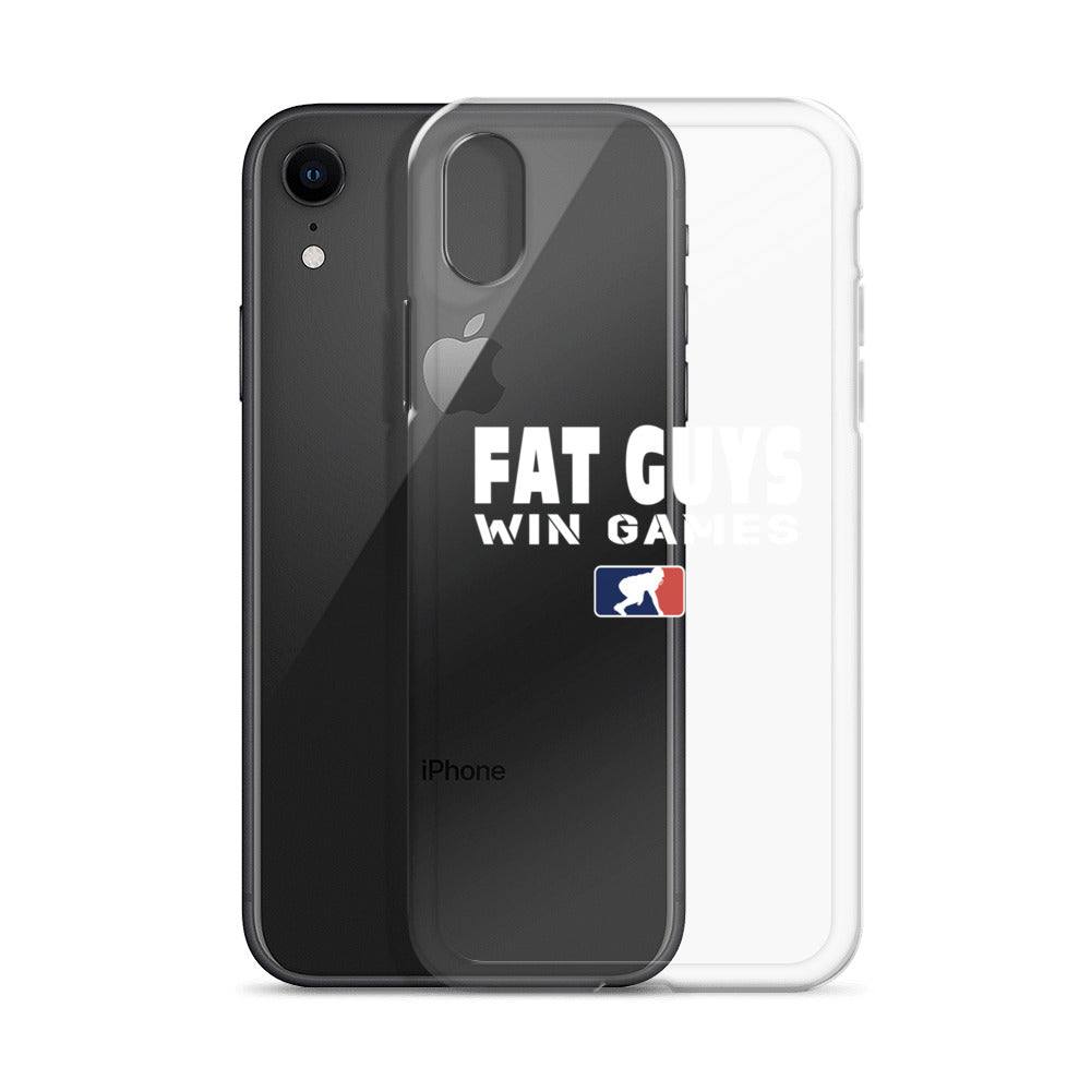 Fat Guys Win Games - iPhone (clear)