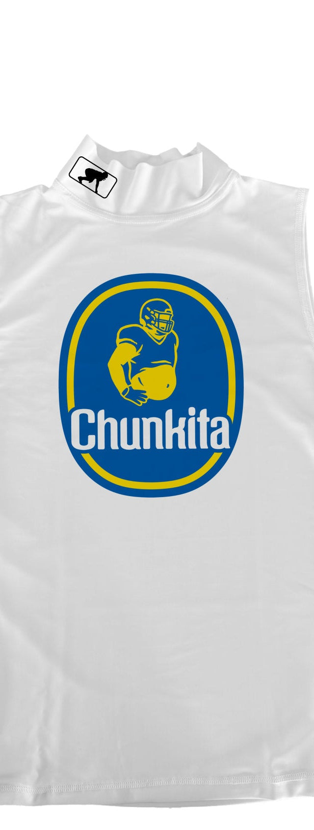 CHUNKITA - Mock Neck Sleeveless Compression Top
