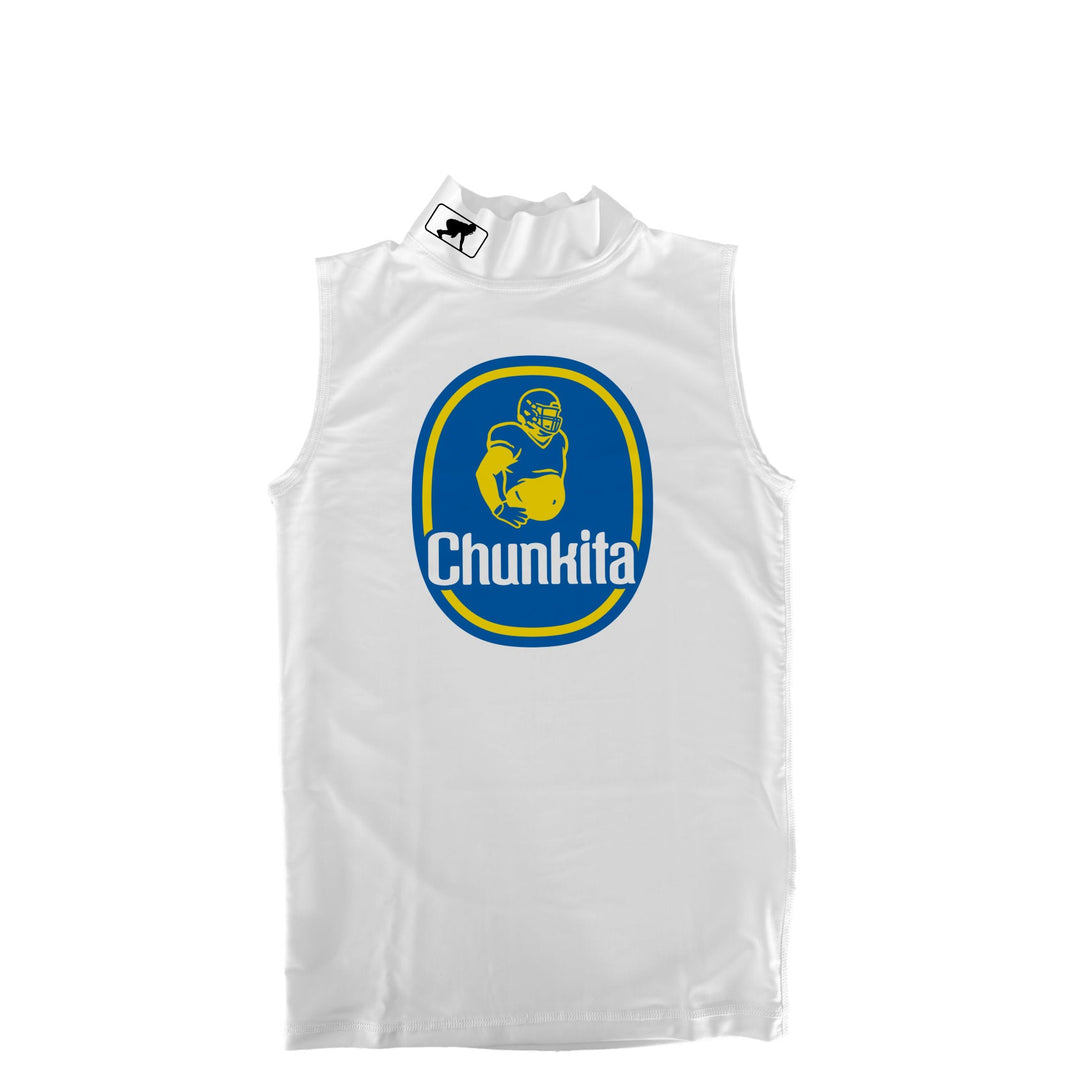 CHUNKITA - Mock Neck Sleeveless Compression Top