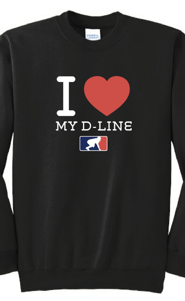 I <3 MY D-LINE - Crewneck