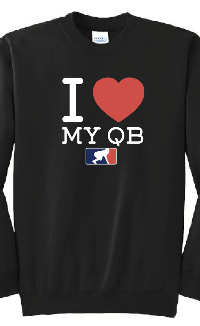 I <3 MY QB - Crewneck