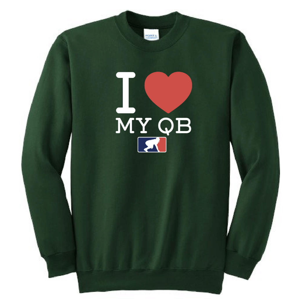 I <3 MY QB - Crewneck