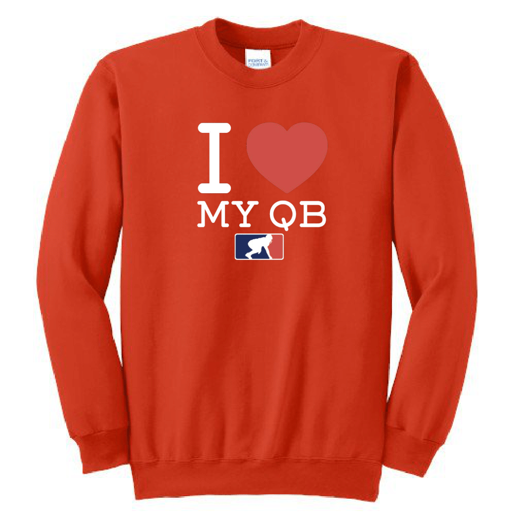 I <3 MY QB - Crewneck