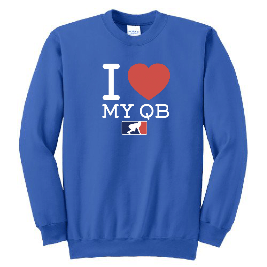 I <3 MY QB - Crewneck