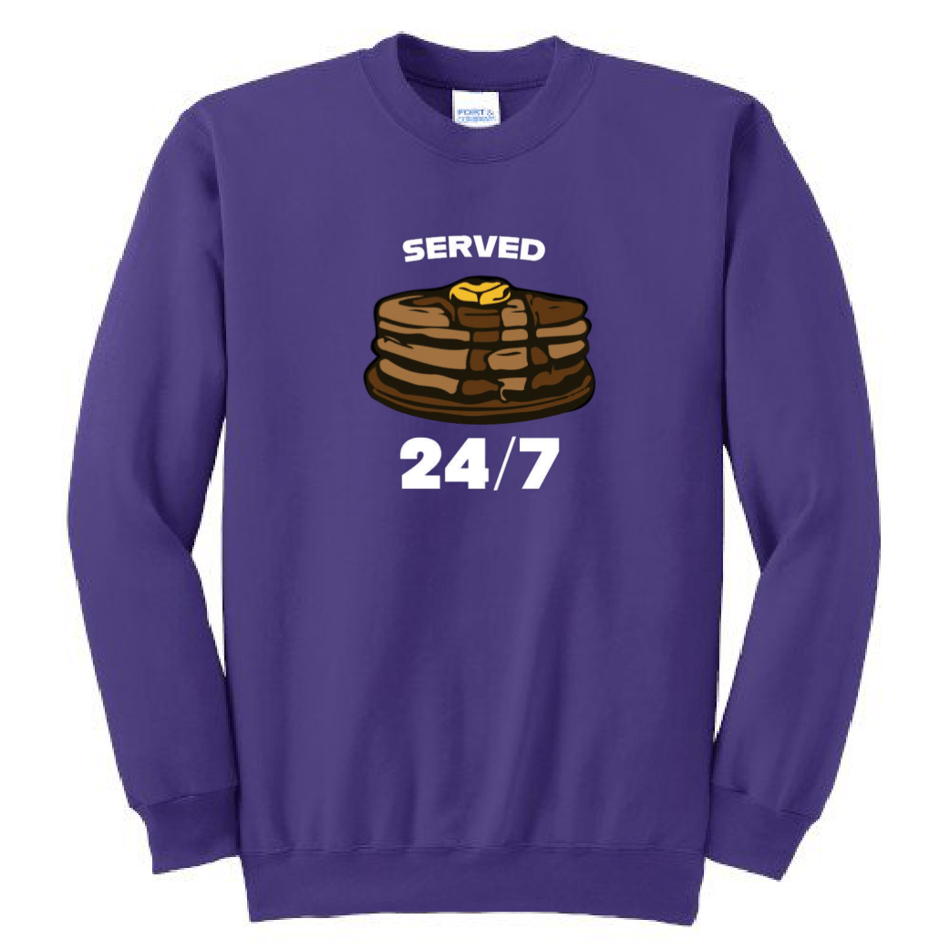 SERVED 24/7 - Crewneck