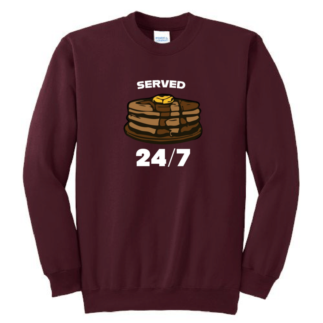 SERVED 24/7 - Crewneck