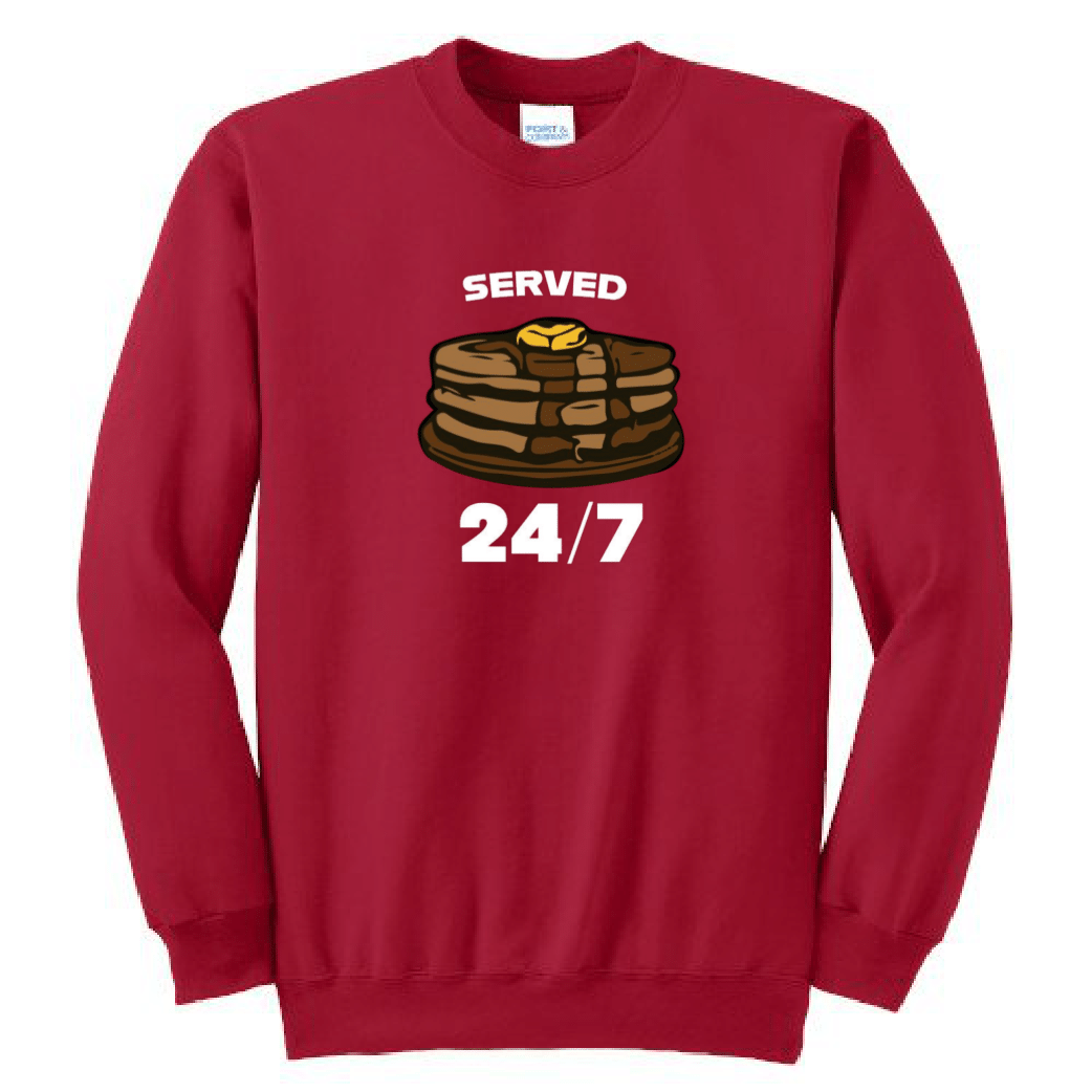 SERVED 24/7 - Crewneck