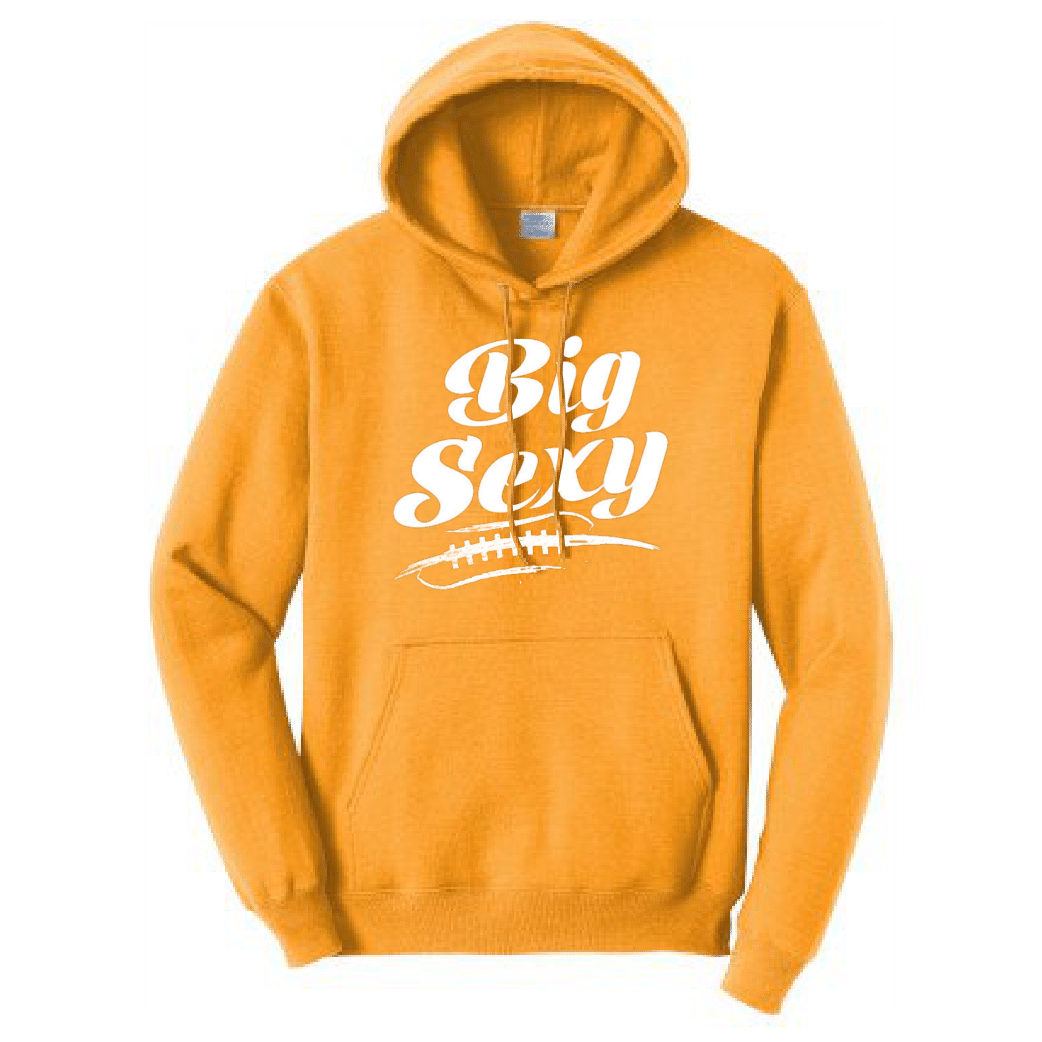 BIG SEXY (White) (A) - Youth Hoodie