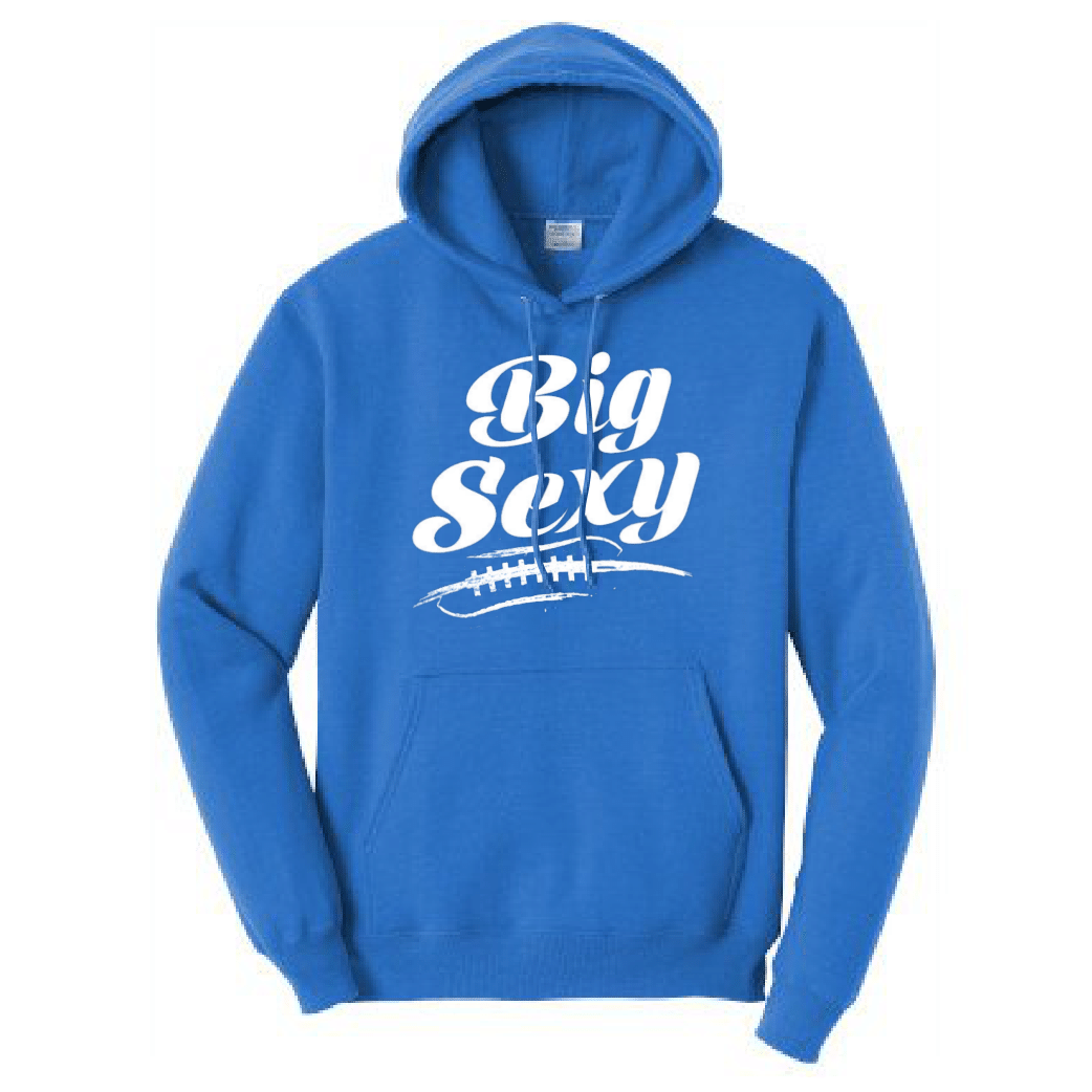 BIG SEXY (White) (A) - Youth Hoodie