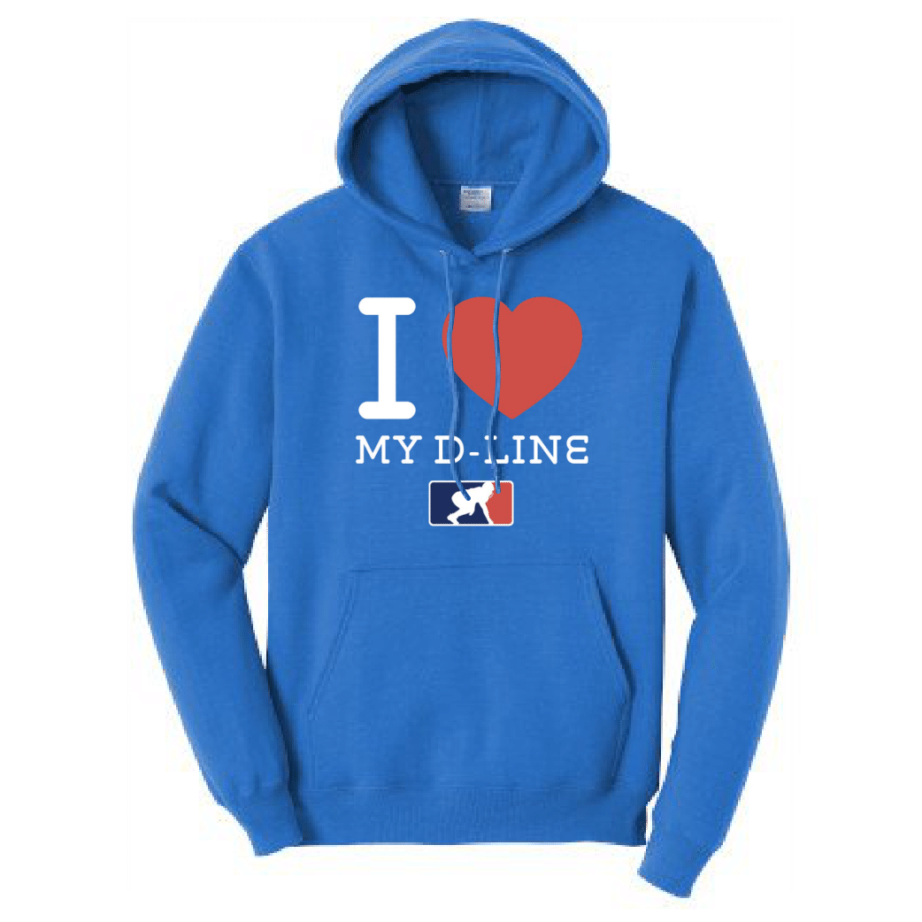 I <3 MY D-LINE - Tall Hoodie