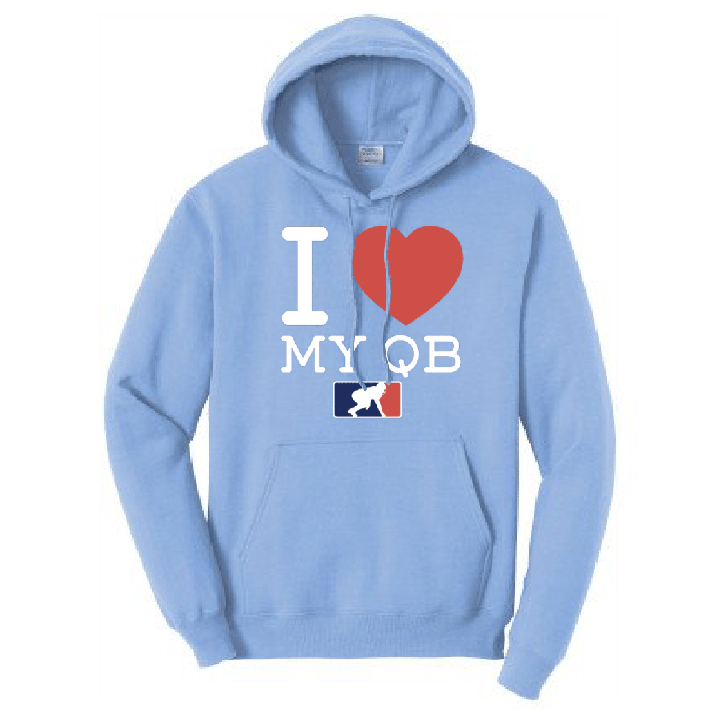 I <3 MY QB - Youth Hoodie