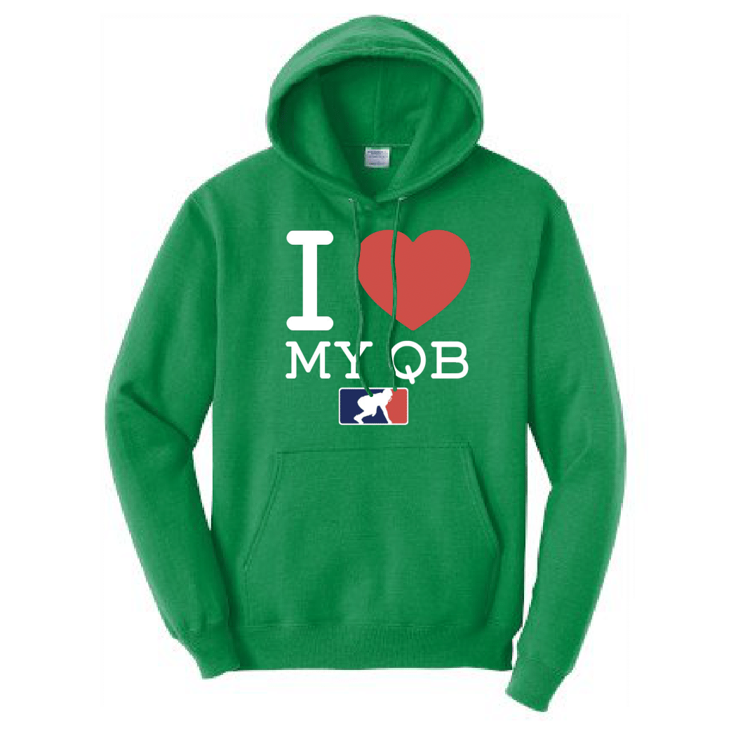 I <3 MY QB - Hoodie