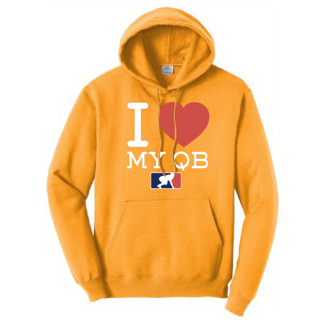 I <3 MY QB - Youth Hoodie