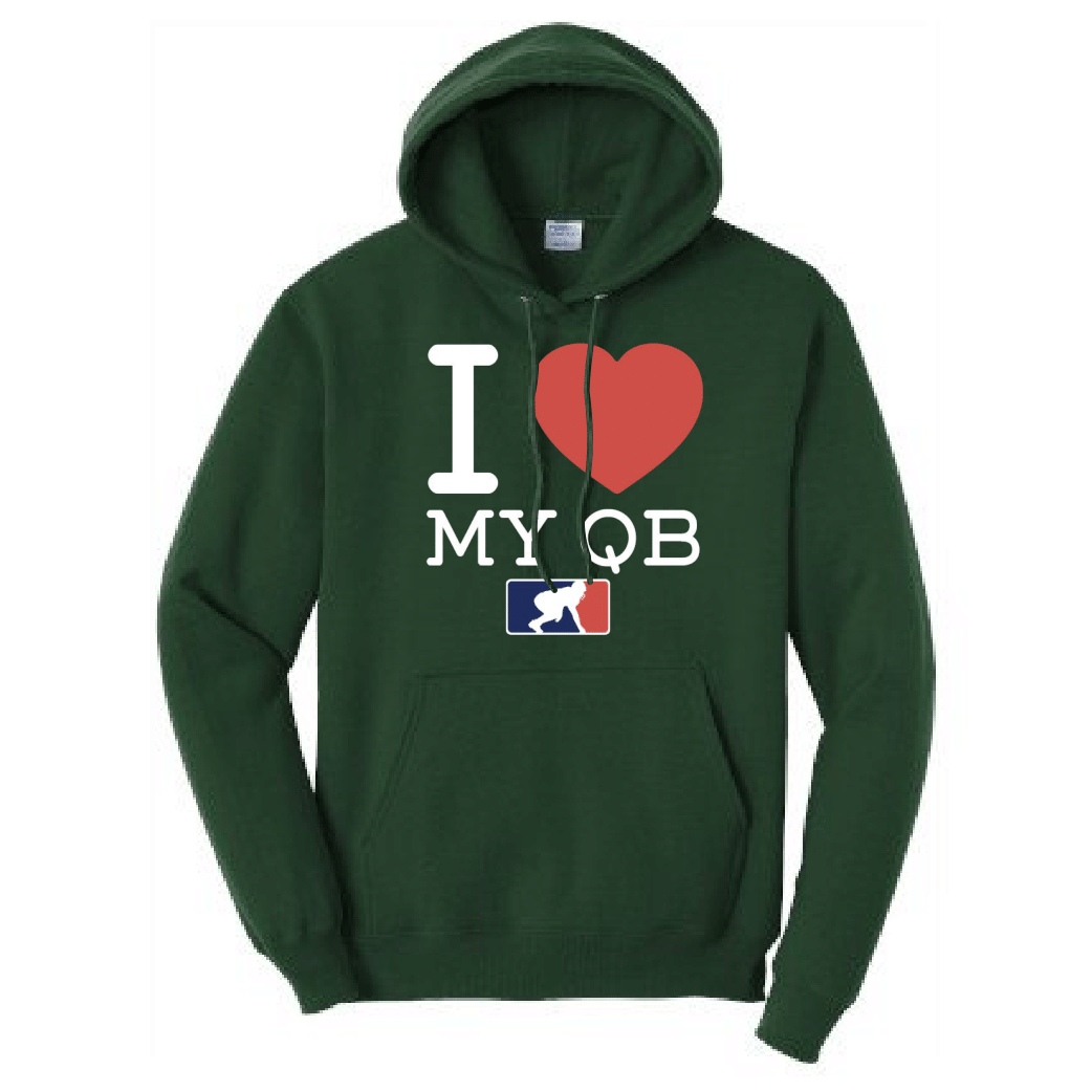 I <3 MY QB - Youth Hoodie