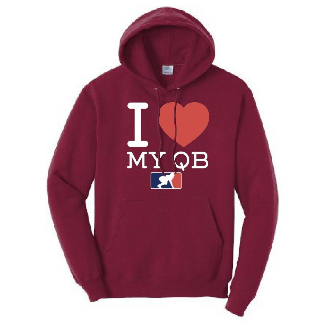I <3 MY QB - Youth Hoodie