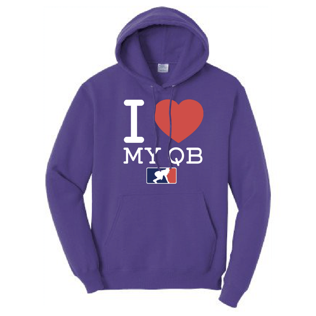 I <3 MY QB - Hoodie