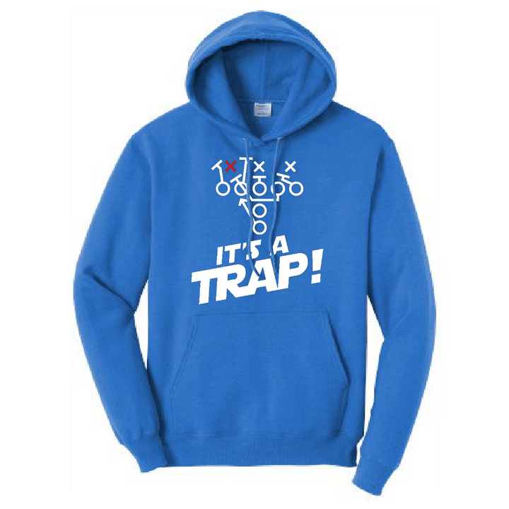 ITS A TRAP! (White) - Tall Hoodie