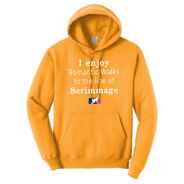 ROMANTIC WALKS TO THE LINE OF SCRIMMAGE - Hoodie