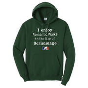 ROMANTIC WALKS TO THE LINE OF SCRIMMAGE - Hoodie