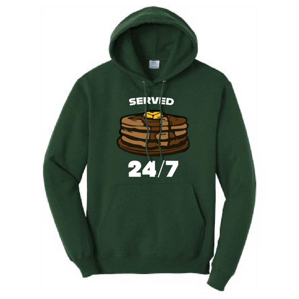 SERVED 24/7 - Tall Hoodie