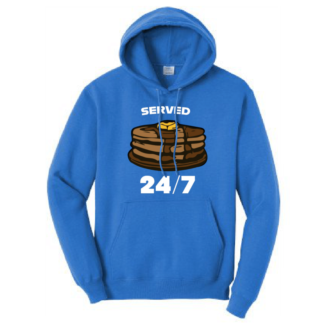 SERVED 24/7 - Tall Hoodie