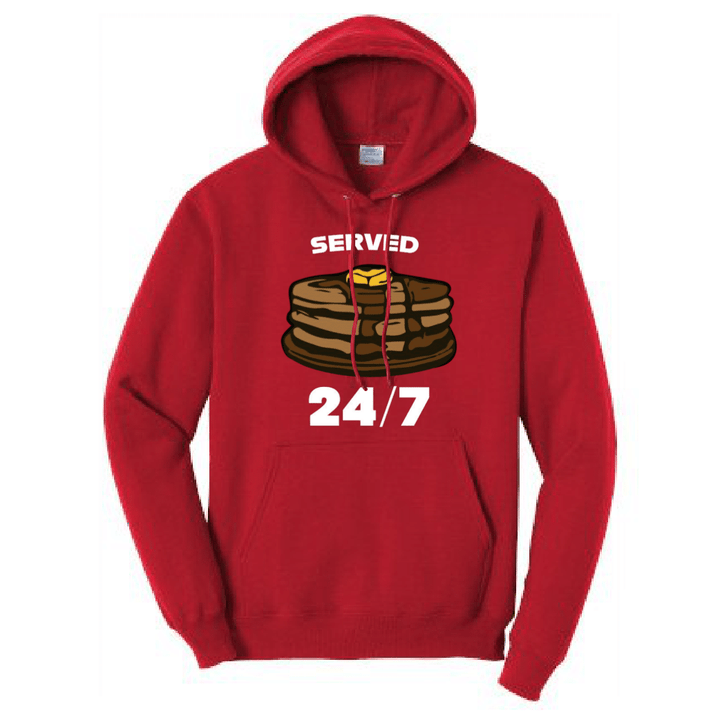 SERVED 24/7 - Tall Hoodie