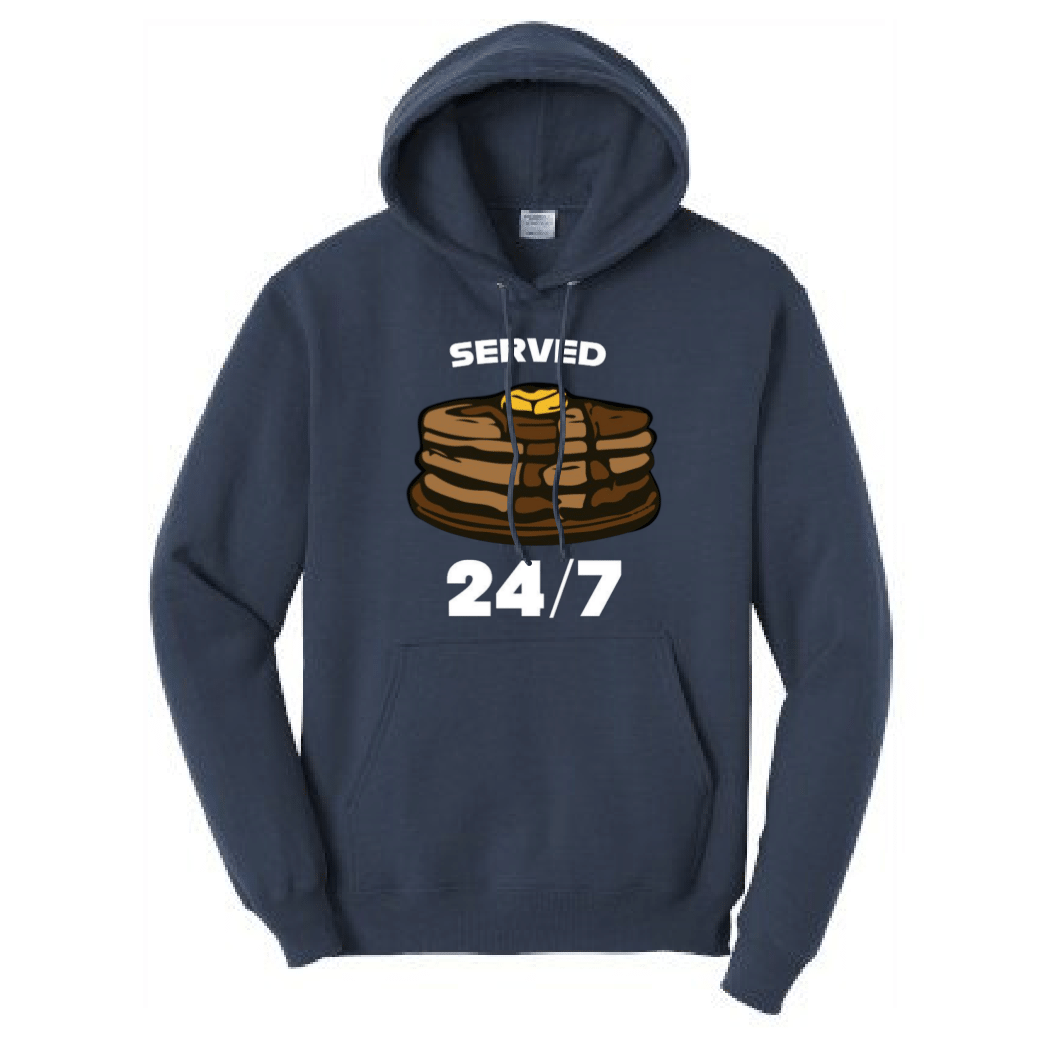SERVED 24/7 - Tall Hoodie