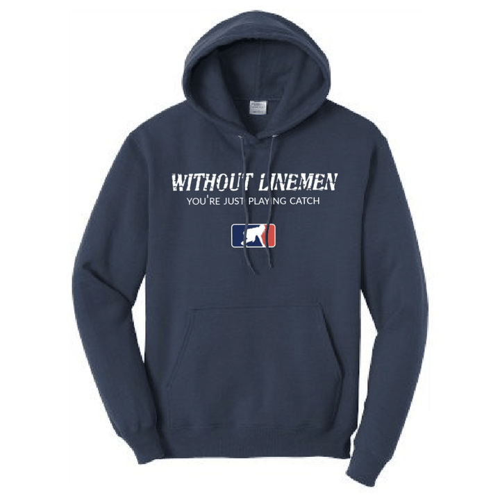 WITHOUT LINEMEN - Tall Hoodie