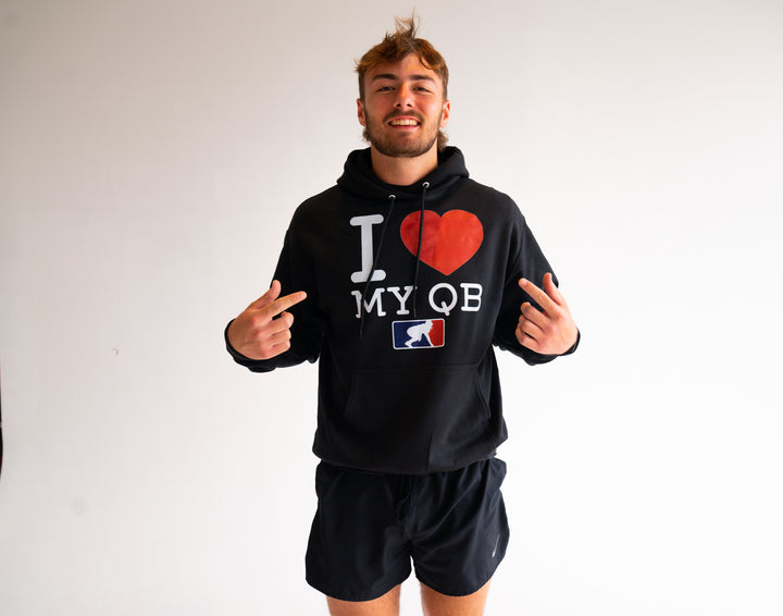 I <3 MY QB - Hoodie