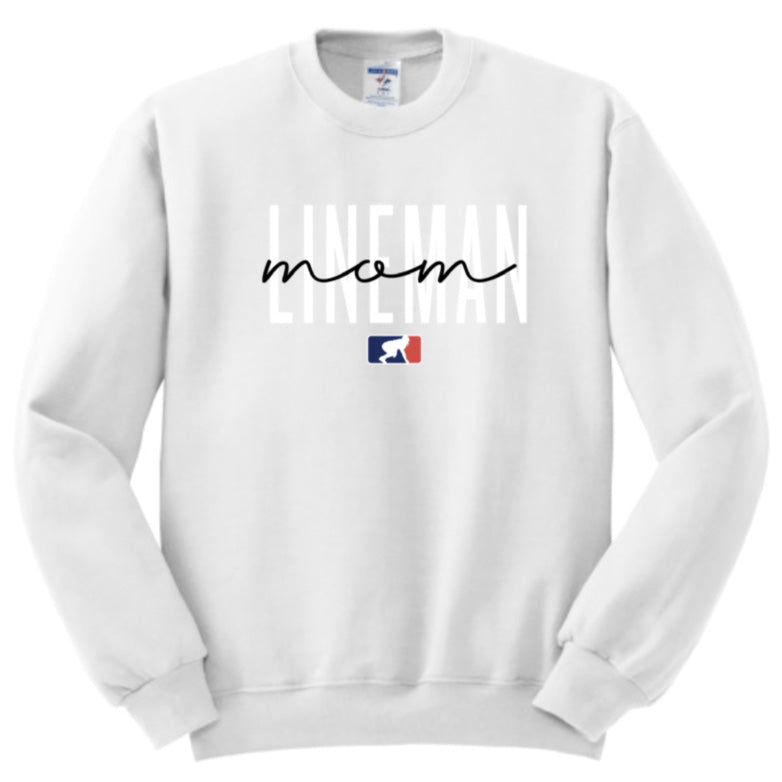 LINEMAN MOM - Crewneck