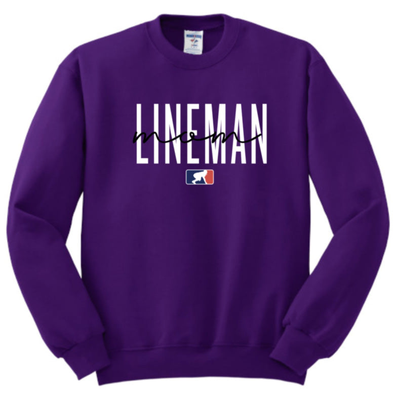 LINEMAN MOM - Crewneck