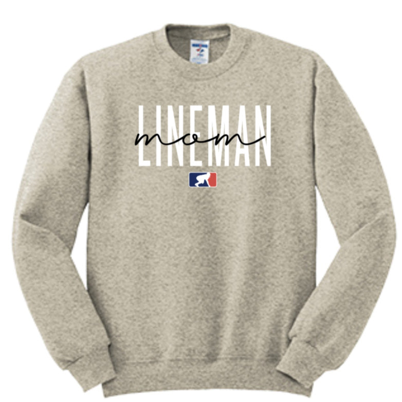 LINEMAN MOM - Crewneck