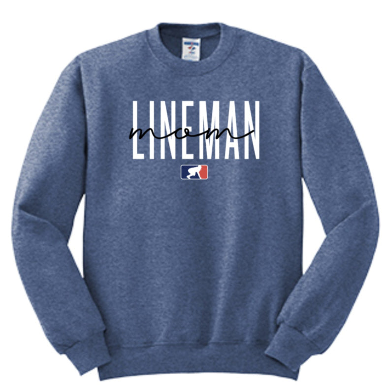 LINEMAN MOM - Crewneck