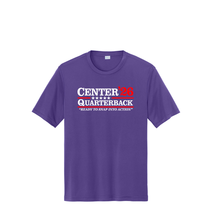 CENTER QB 26 - Performance Tee