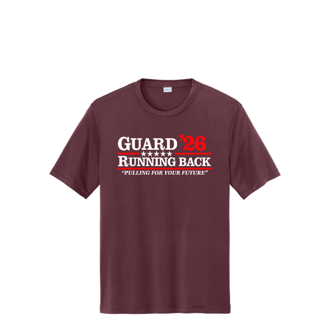 GUARD RUNNING BACK 26 - Performance Tee