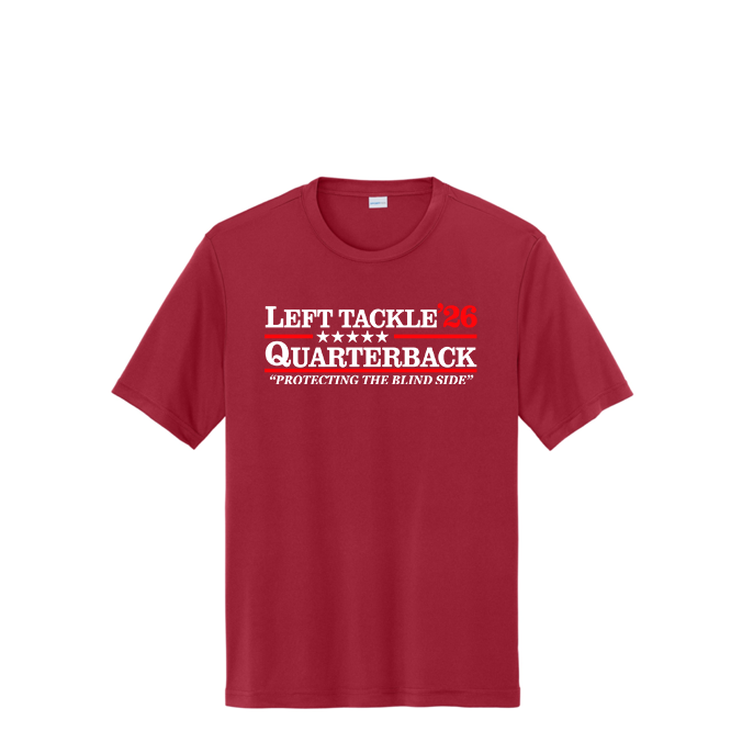 LEFT TACKLE QB 26 - Performance Tee