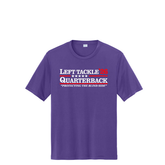 LEFT TACKLE QB 26 - Performance Tee