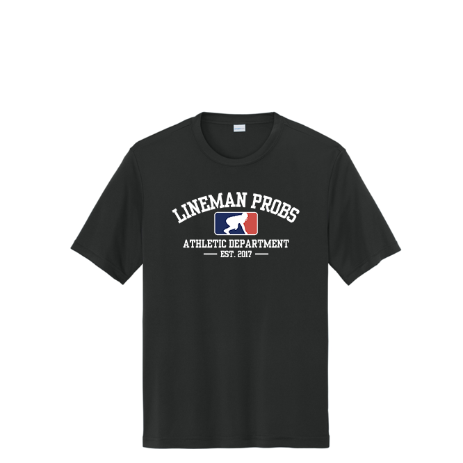 LINEMAN PROBLEMS ATHLETIC DEPARTMENT - Performance Tee