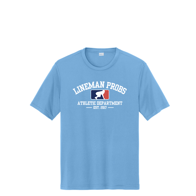 LINEMAN PROBLEMS ATHLETIC DEPARTMENT - Performance Tee