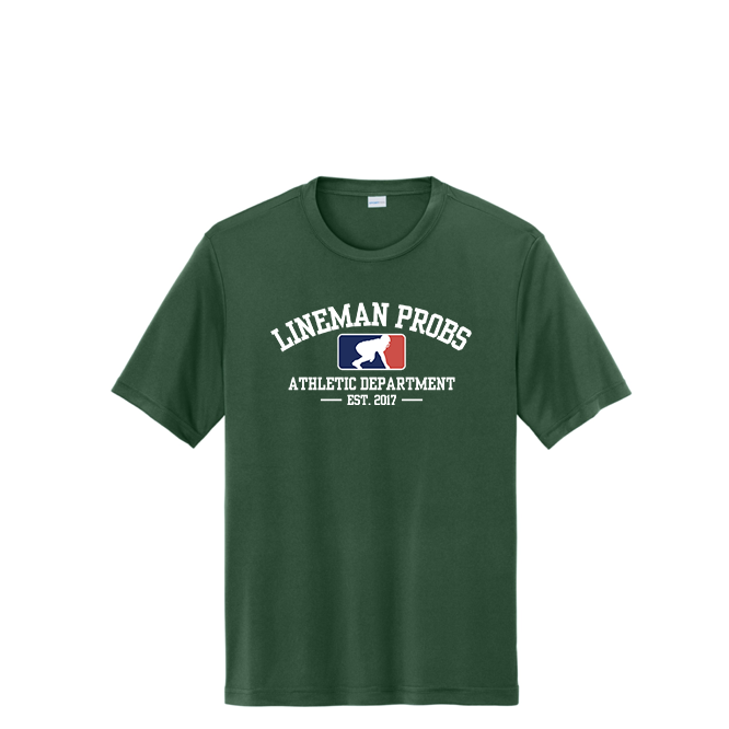 LINEMAN PROBLEMS ATHLETIC DEPARTMENT - Performance Tee