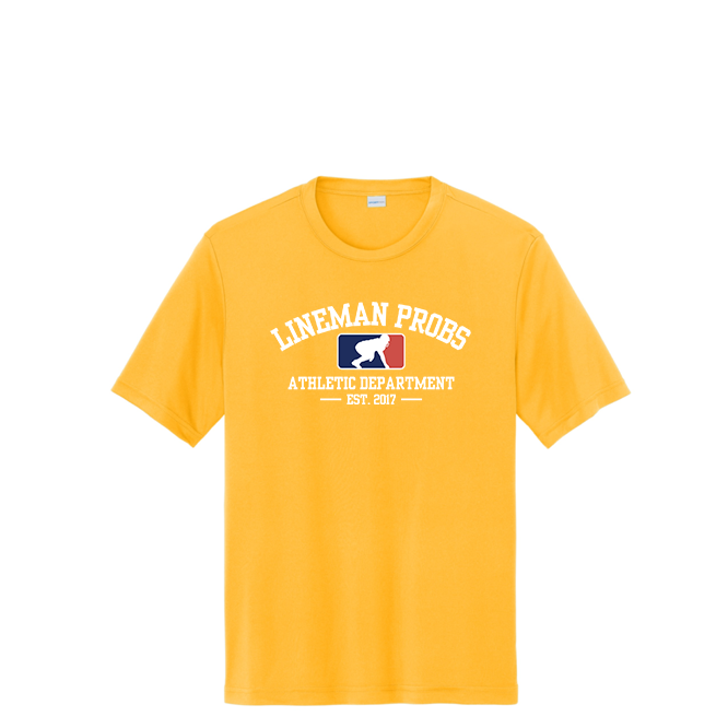 LINEMAN PROBLEMS ATHLETIC DEPARTMENT - Performance Tee
