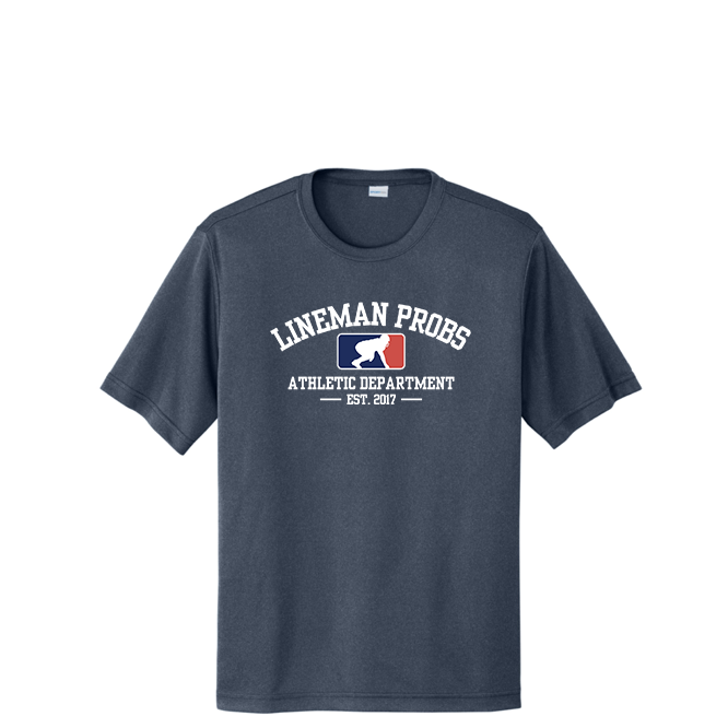 LINEMAN PROBLEMS ATHLETIC DEPARTMENT - Performance Tee
