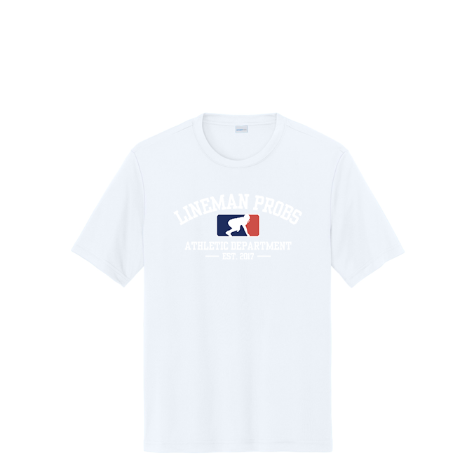 LINEMAN PROBLEMS ATHLETIC DEPARTMENT - Performance Tee
