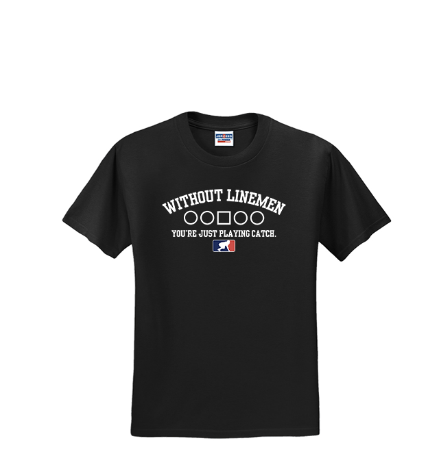 WITHOUT LINEMEN X - T-Shirt