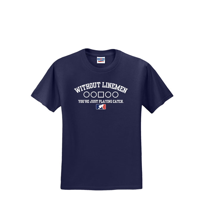 WITHOUT LINEMEN X - T-Shirt
