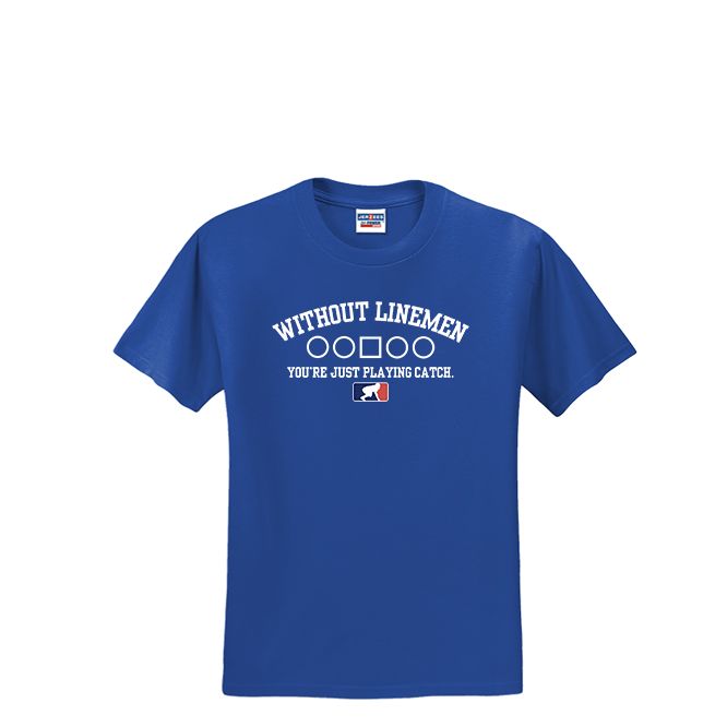 WITHOUT LINEMEN X - T-Shirt