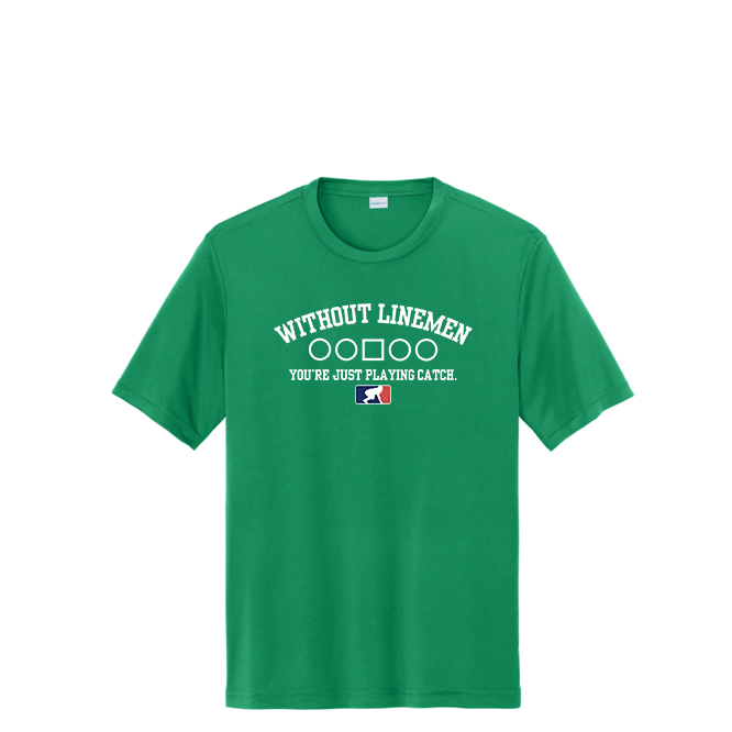 WITHOUT LINEMEN X - Performance Tee