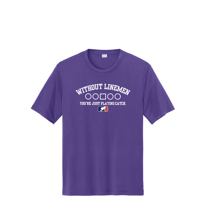 WITHOUT LINEMEN X - Performance Tee